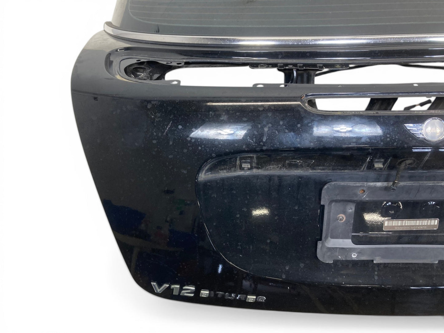 Mini Cooper Rear Hatch Trunk Lid Midnight Black 41002759114 2012-2015 R58 536