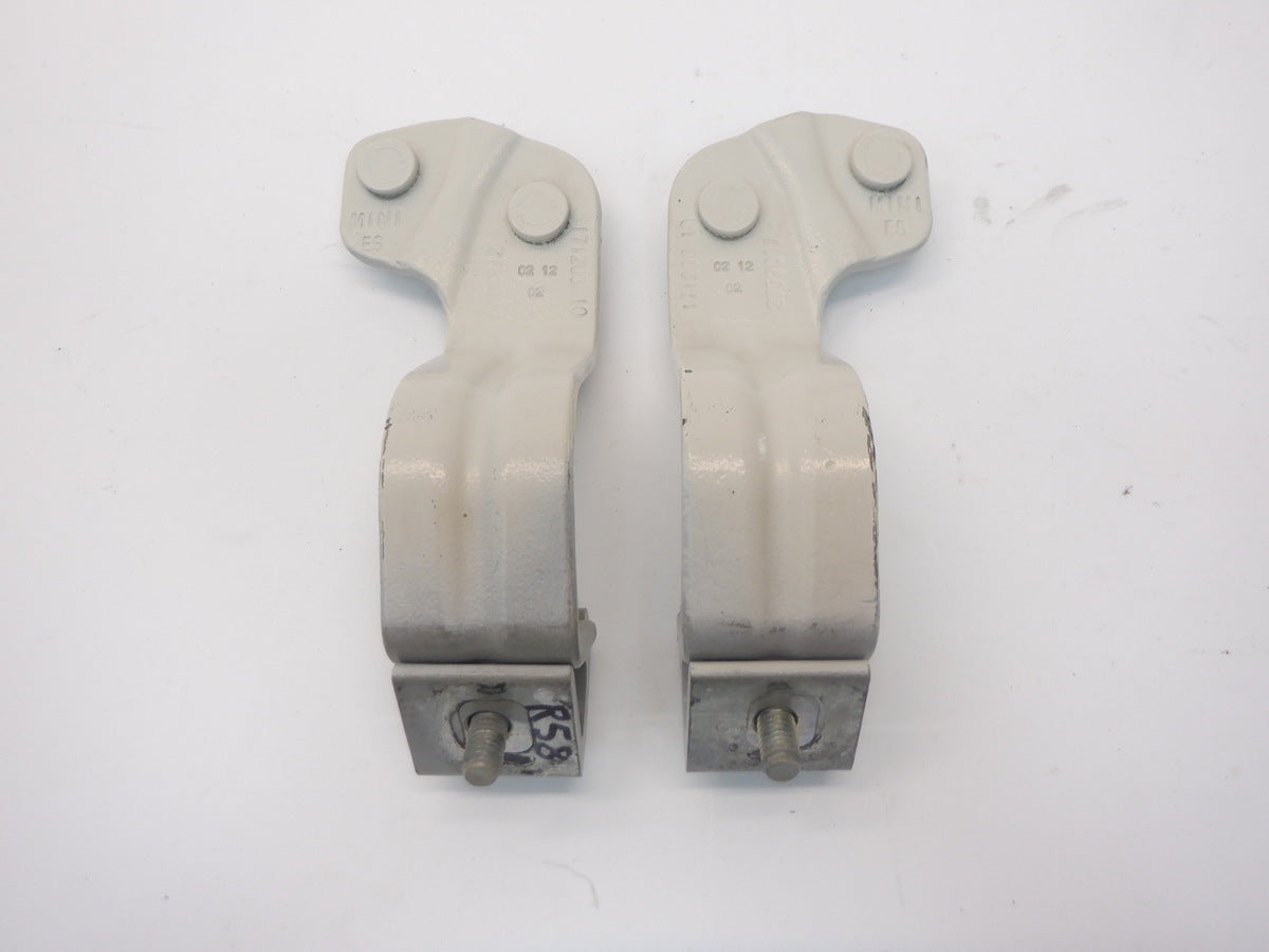 Mini Cooper Coupe Trunk Hinge Pepper White Pair 41002759115 12-15 R58