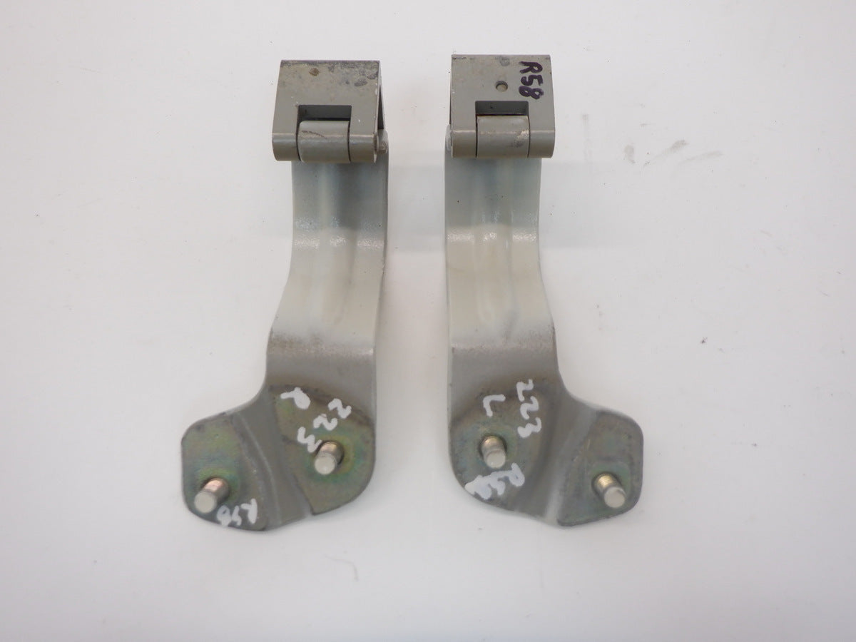 Mini Cooper Coupe Trunk Hinge Pepper White Pair 41002759115 12-15 R58