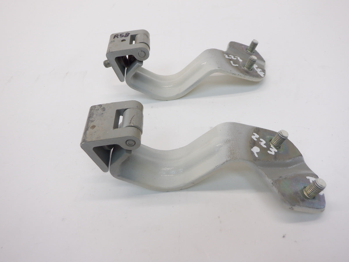 Mini Cooper Coupe Trunk Hinge Pepper White Pair 41002759115 12-15 R58