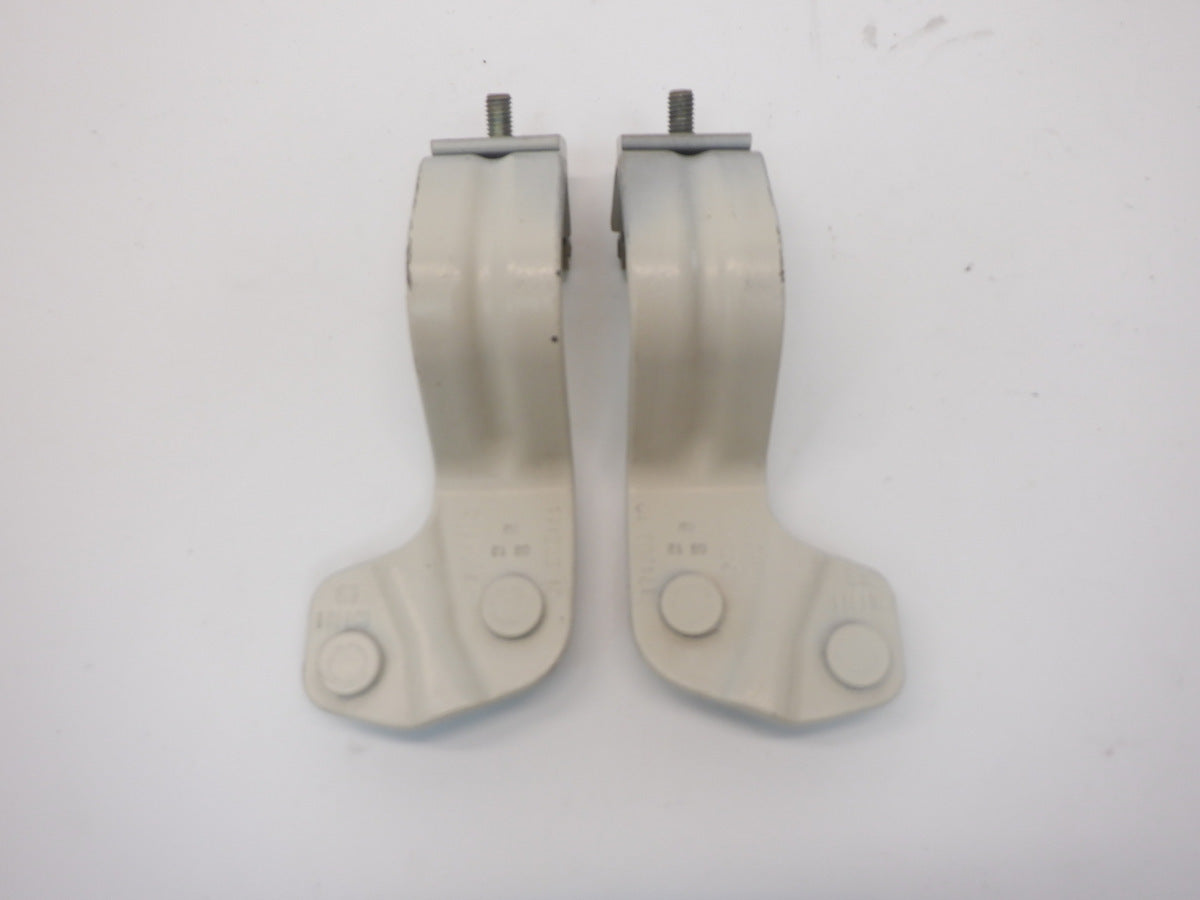 Mini Cooper Coupe Trunk Hinge Pepper White Pair 41002759115 12-15 R58