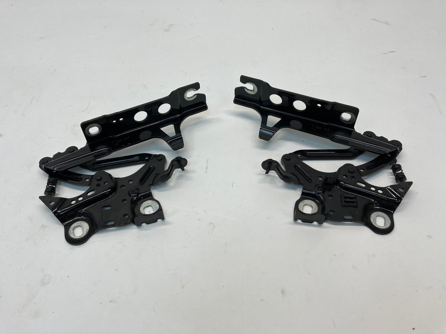 Mini Cooper Hood Hinge Pair Midnight Black 41007370303 41007370304 F56