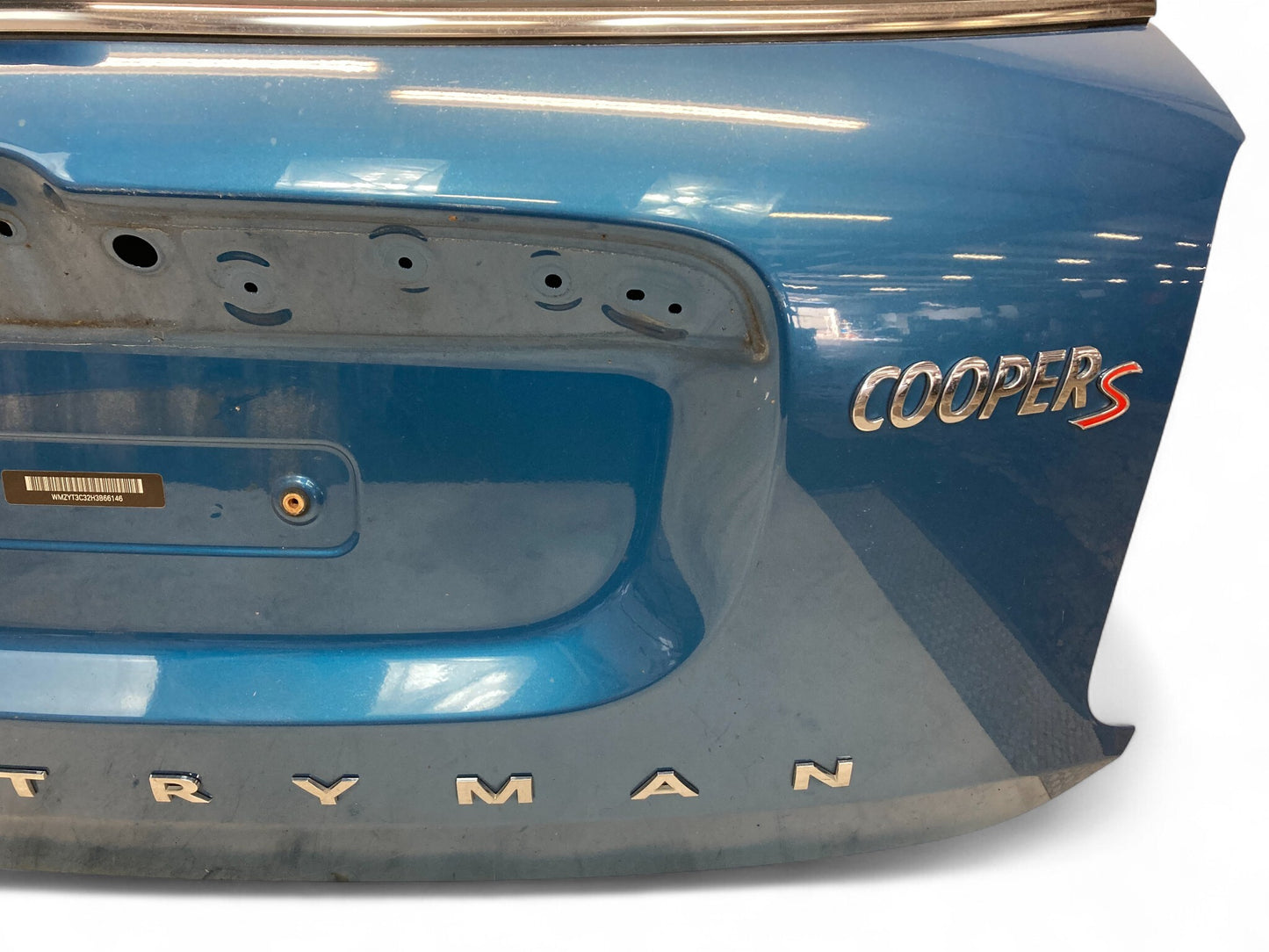 Mini Cooper Rear Hatch Trunk Lid Island Blue Metallic 41007389404 17-24 F60 519