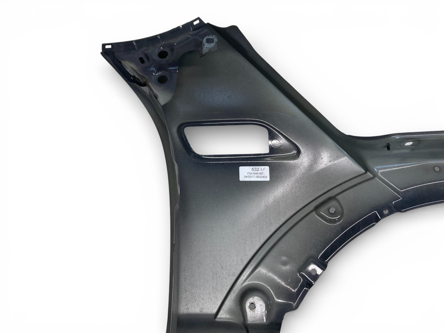 Mini Cooper Clubman Left Front Fender Thunder Grey 41007438921 F54 532