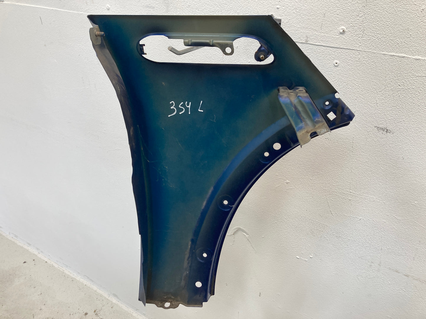 Mini Cooper Left Front Fender Indi Blue 41217037437 02-08 R50 R52 R53 354