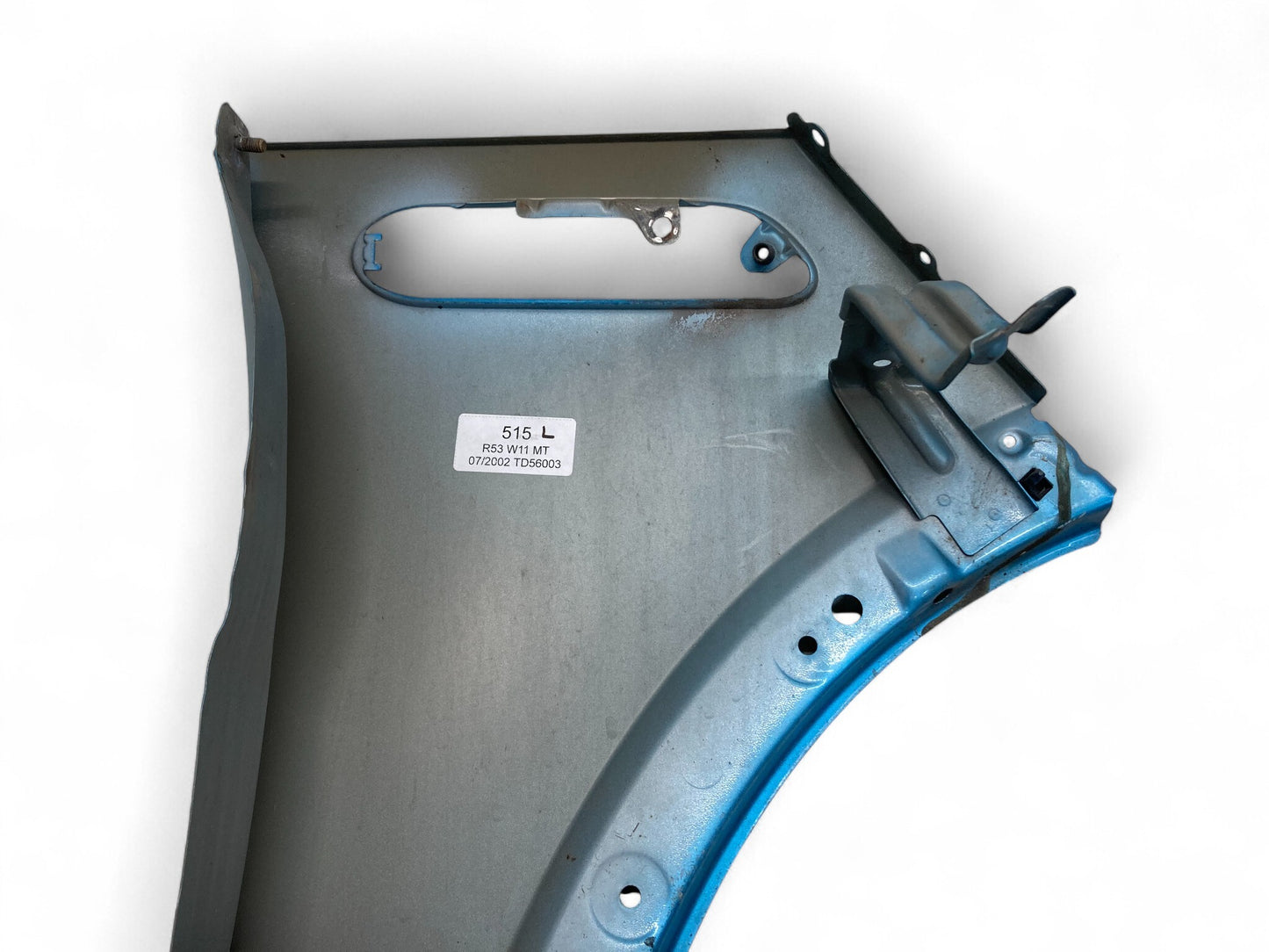 Mini Cooper Left Front Fender Electric Blue 41217037437 2002-2008 R50 R52 R53 515