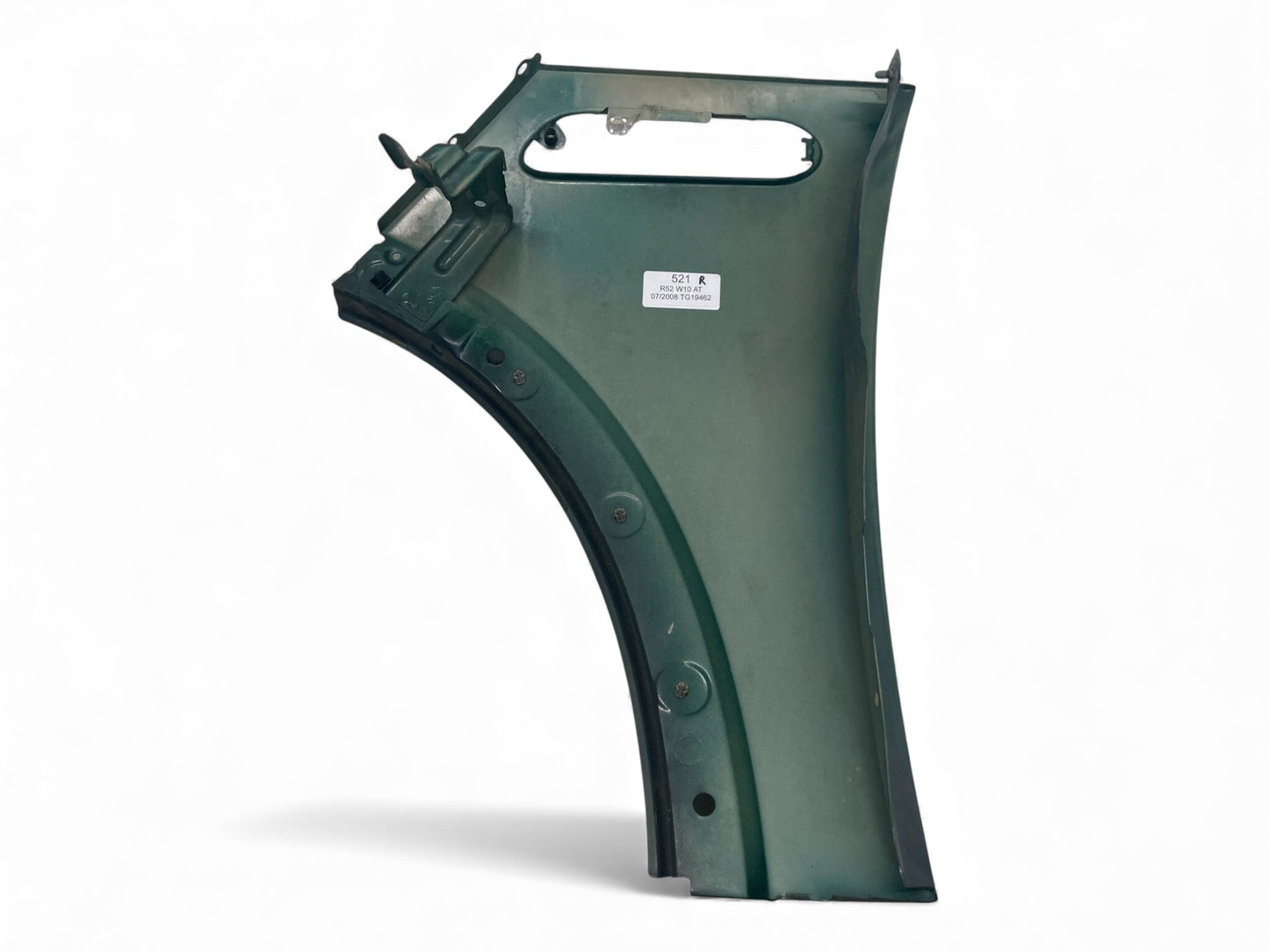 Mini Cooper Right Front Fender BRG Green 41217037438 02-08 R50 R52 R53 521