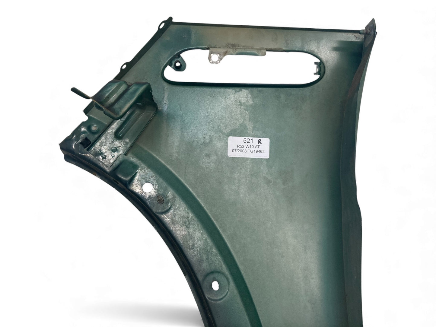 Mini Cooper Right Front Fender BRG Green 41217037438 02-08 R50 R52 R53 521