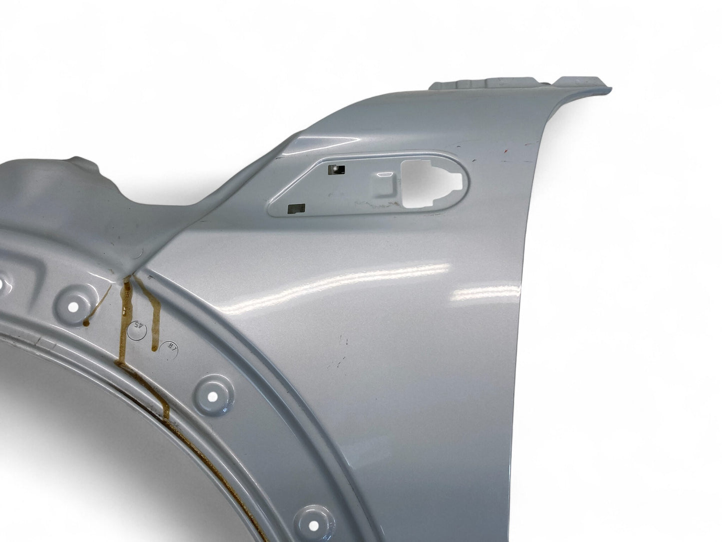 Mini Cooper Left Front Fender White Silver 41352754725 2007-2015 R5x 516