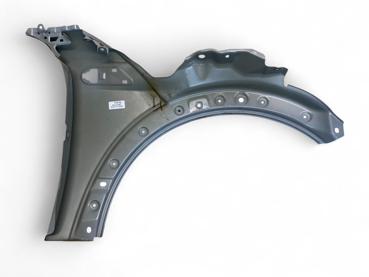 Mini Cooper Left Front Fender White Silver 41352754725 2007-2015 R5x 516