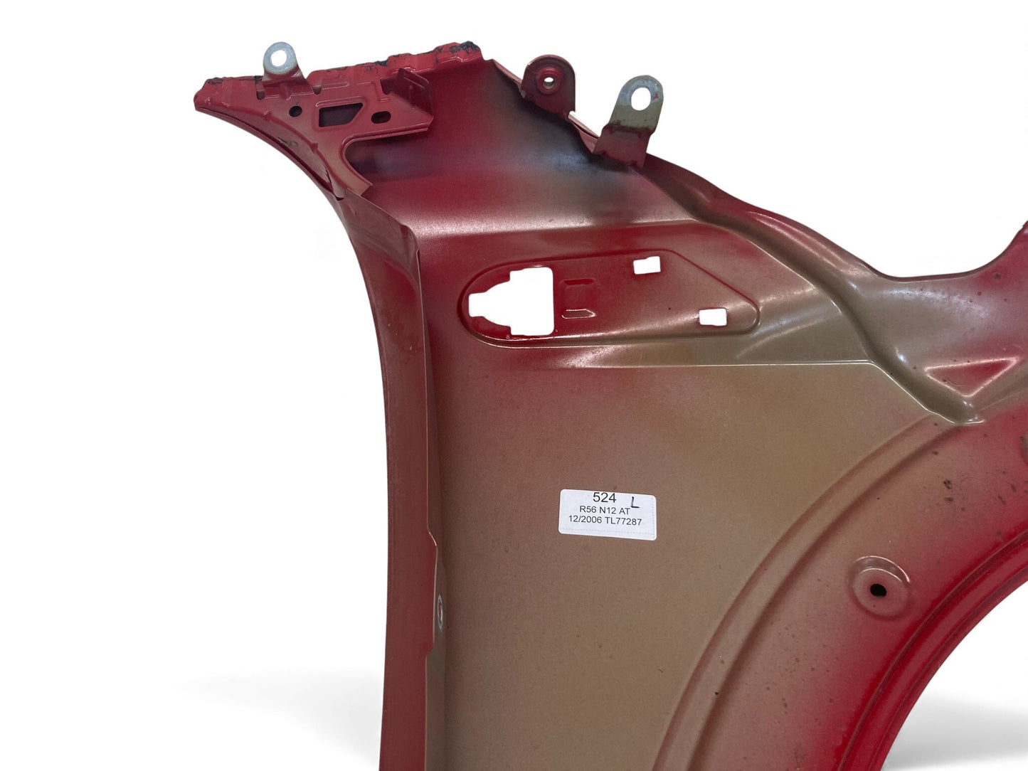 Mini Cooper Left Front Fender Chili Red 41352754725 2007-2015 R5x 524