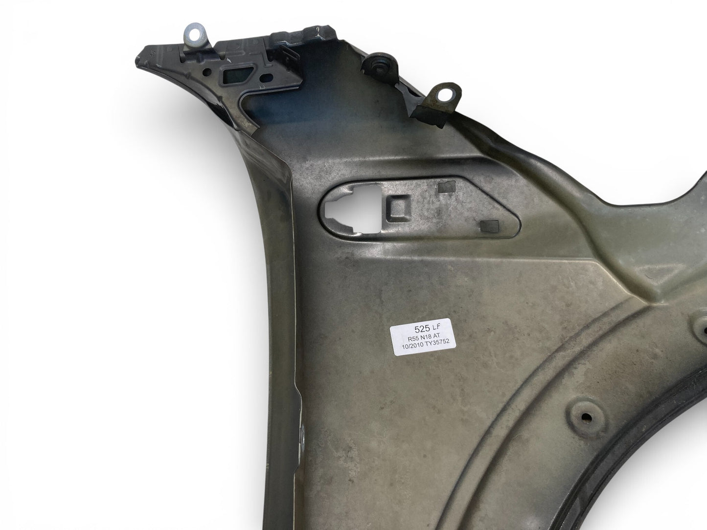 Mini Cooper Left Front Fender Eclipse Grey Metallic 41352754725 07-15 R5x 525
