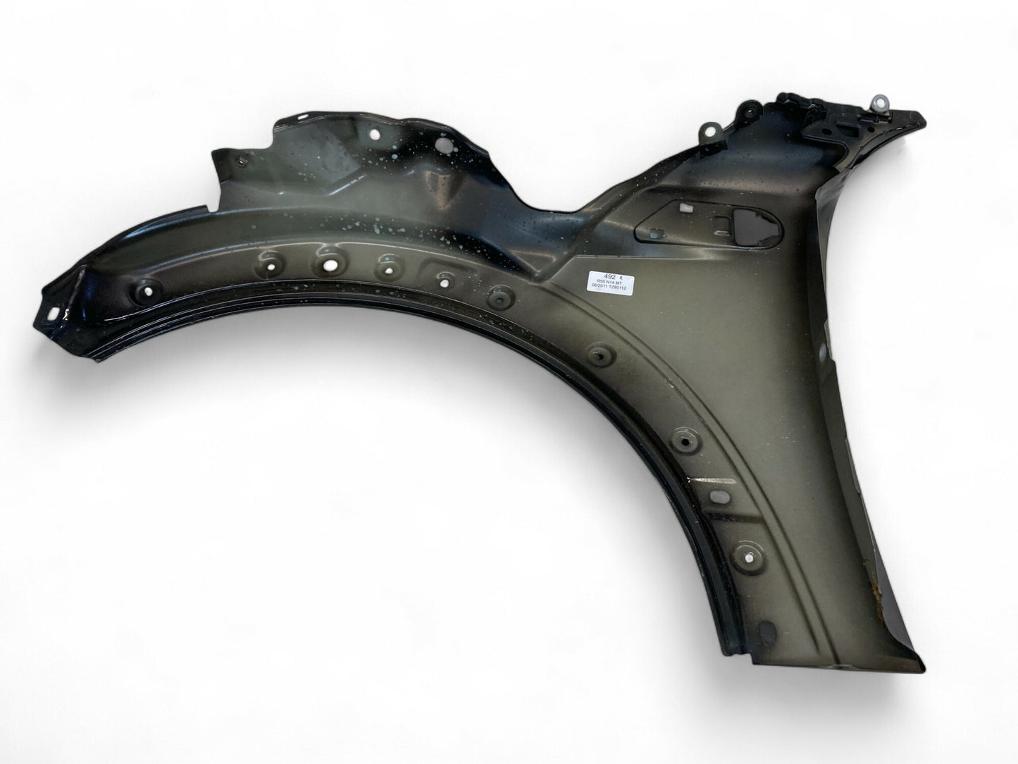 Mini Cooper Right Front Fender Midnight Black 41352754726 2007-2015 R5x 492