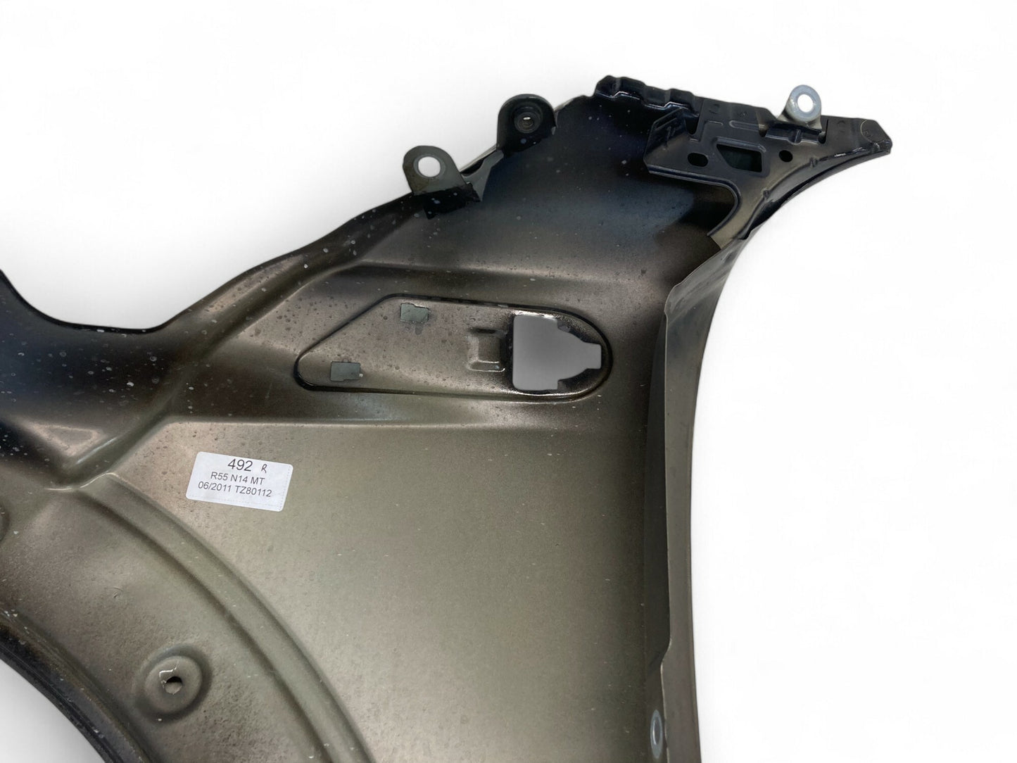 Mini Cooper Right Front Fender Midnight Black 41352754726 2007-2015 R5x 492