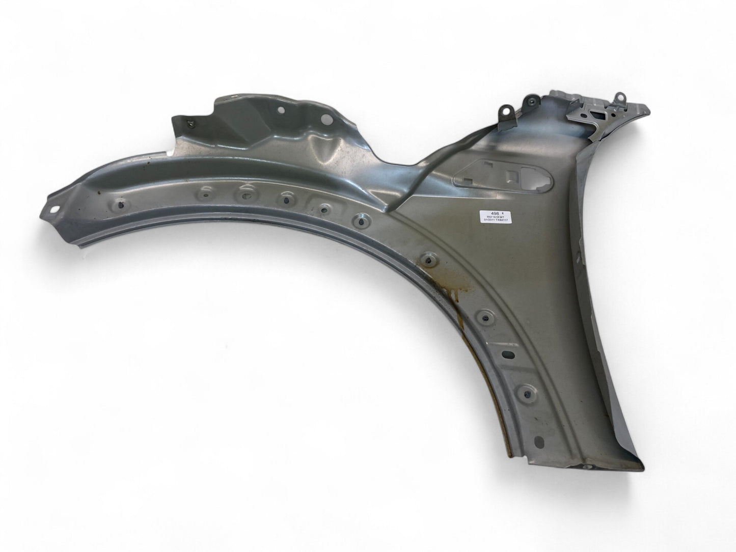 Mini Cooper Right Front Fender White Silver 41352754726 2007-2015 R5x 498