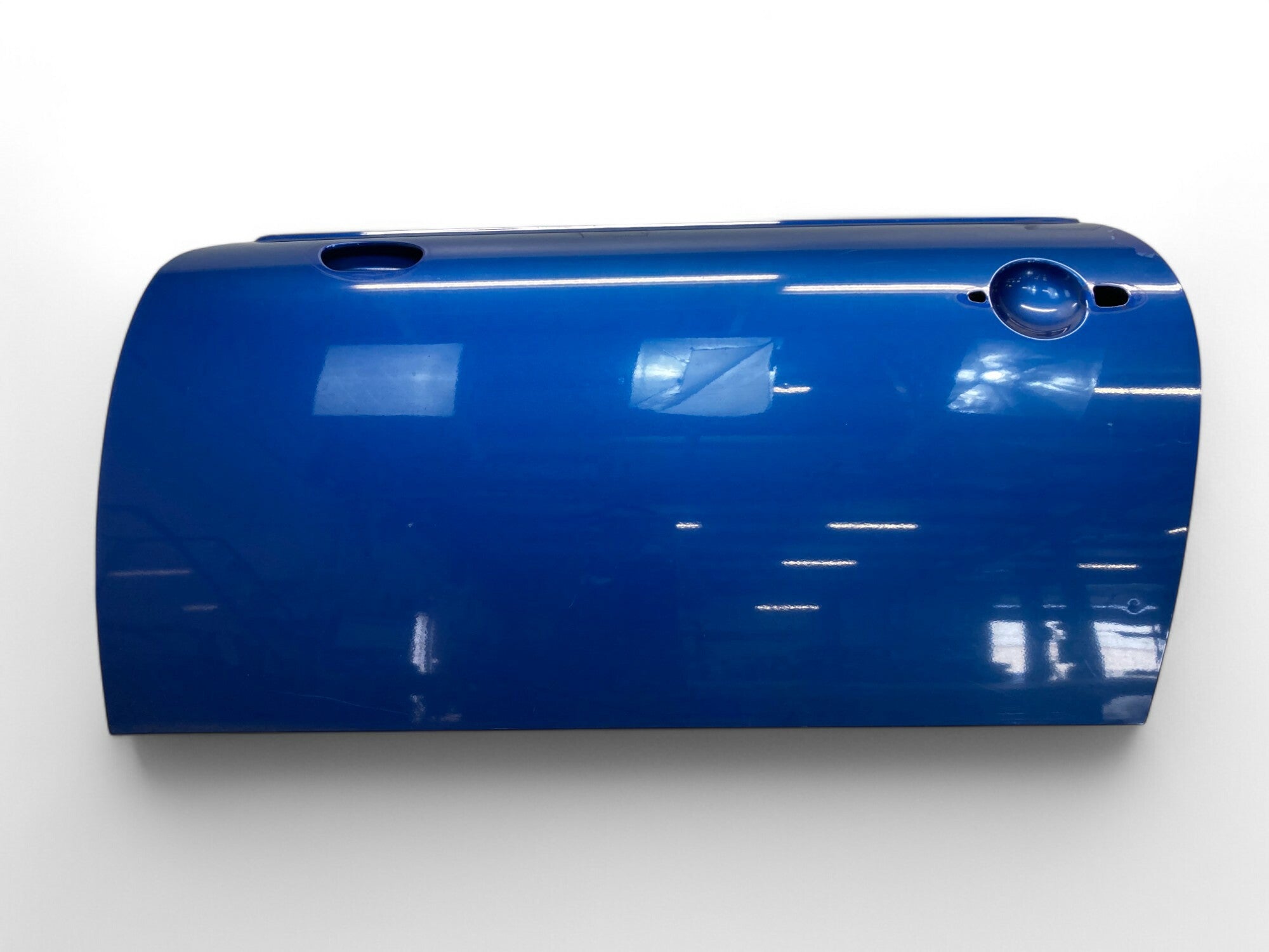 Cooper Shell Mini Cooper Left Front Door Shell Hyper Blue 41517202911 02-08 R50 R52 ...