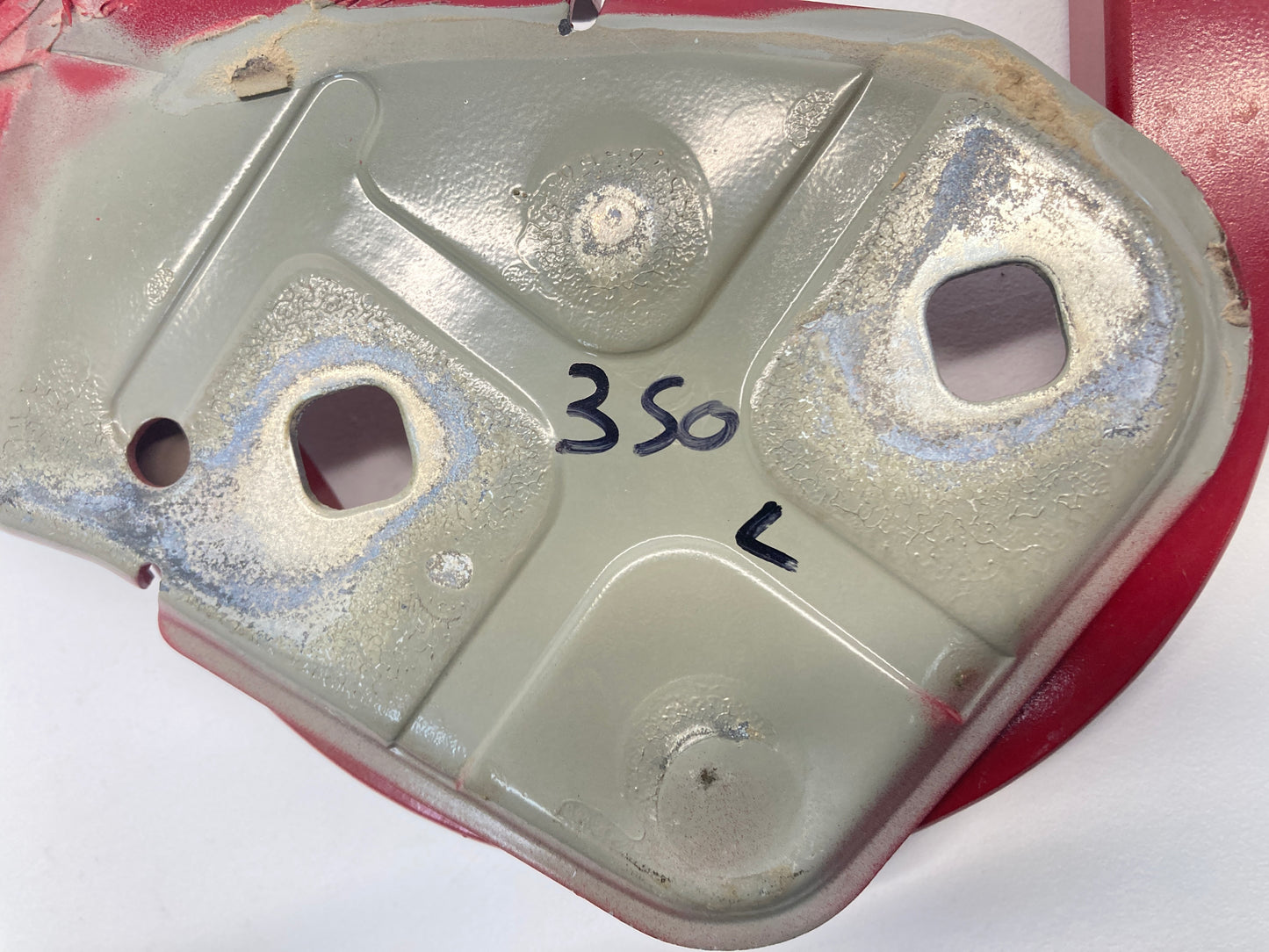 Mini Cooper Hood Hinge Pair Chili Red 02-08 R50 R52 R53