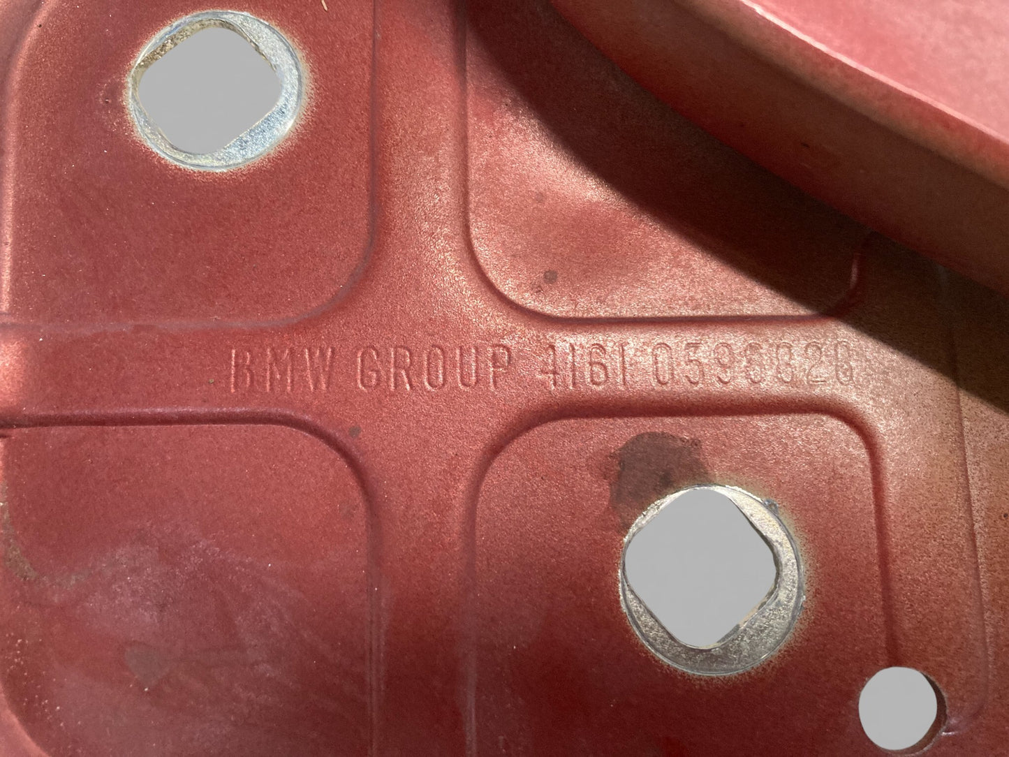 Mini Cooper Hood Hinge Pair Nightfire Red 02-08 R50 R52 R53