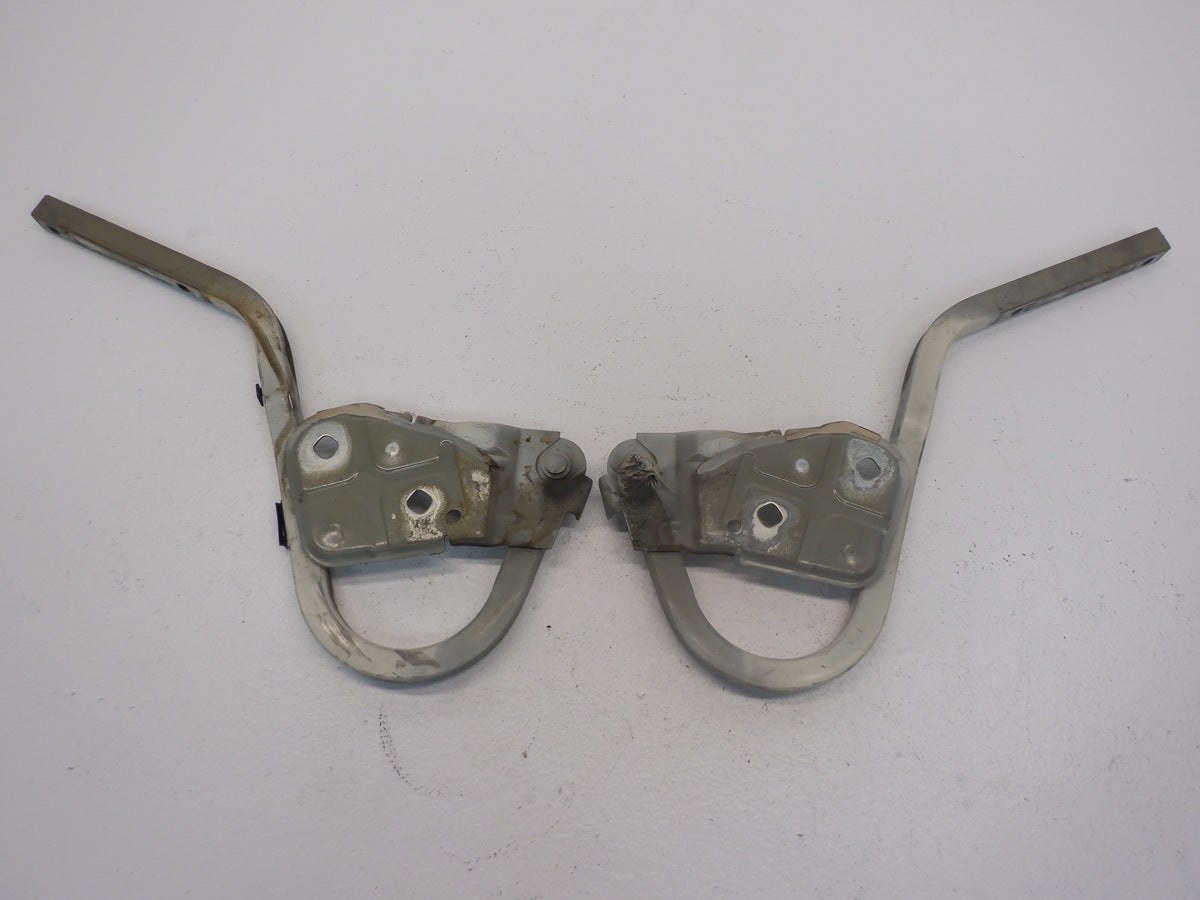 Mini Cooper Hood Hinge Pair Pepper White 02-08 R50 R52 R53