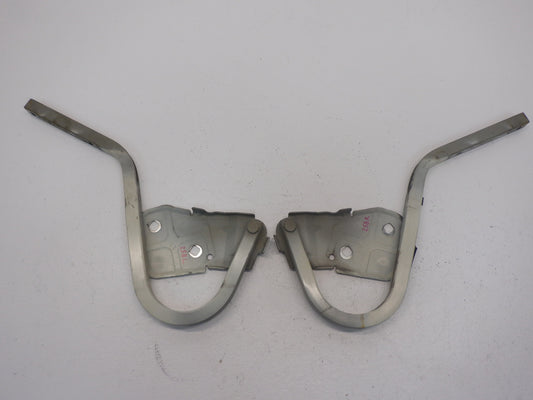 Mini Cooper Hood Hinge Pair Pepper White 02-08 R50 R52 R53