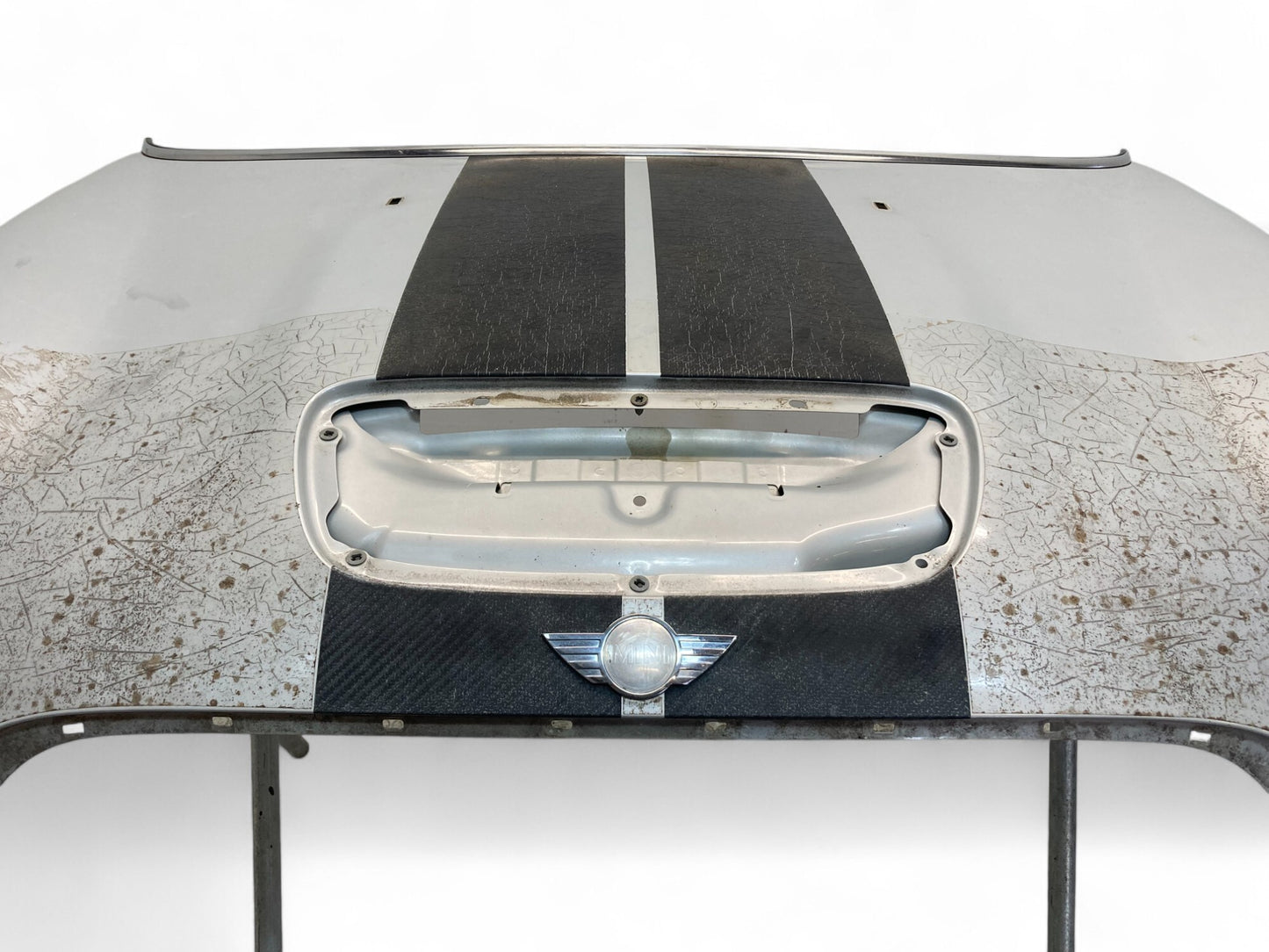 Mini Cooper S JCW Hood White Silver 41617318365 2007-2015 R5x 498