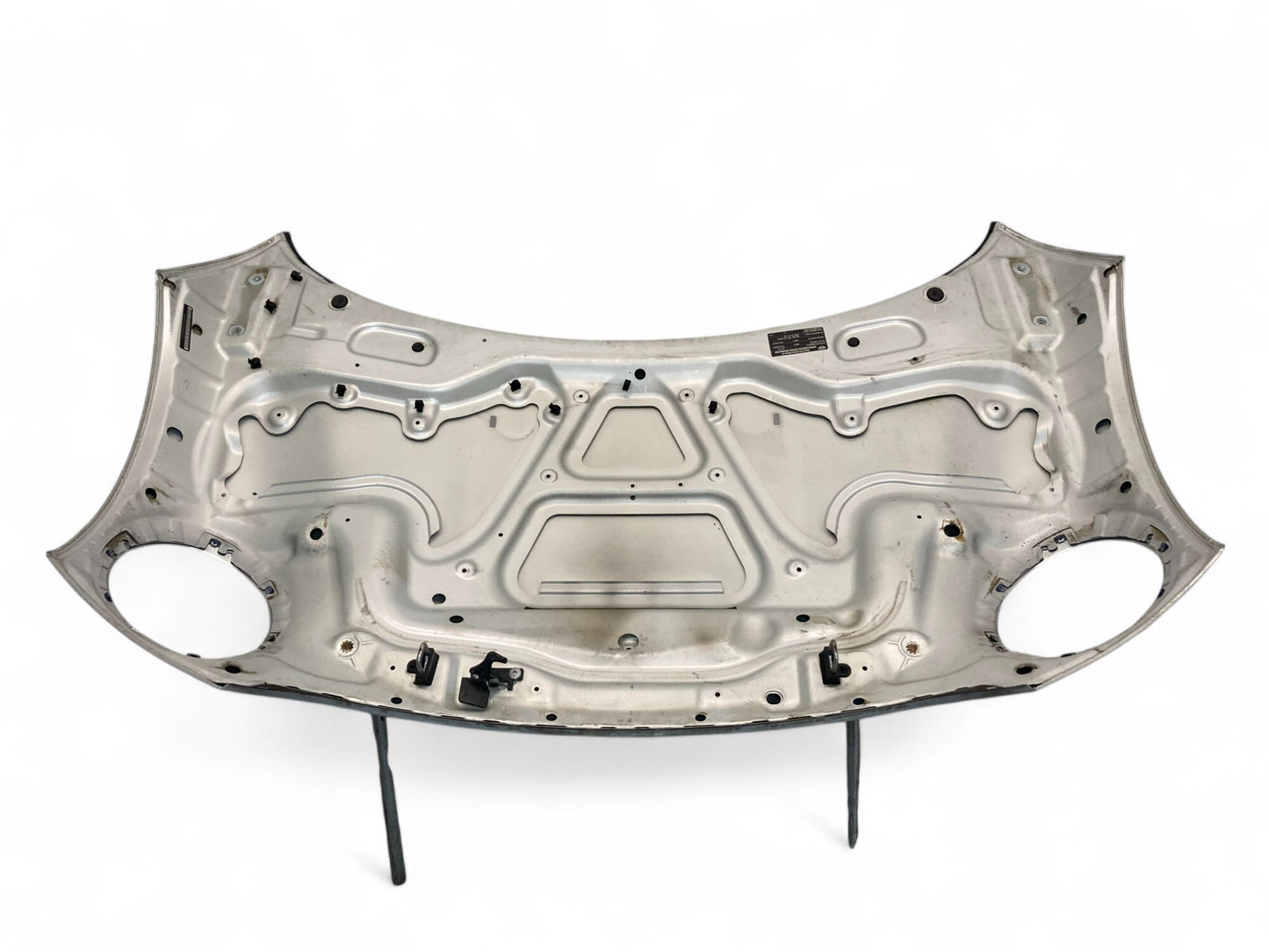 Mini Cooper S JCW Hood White Silver 41617318365 2007-2015 R5x 498