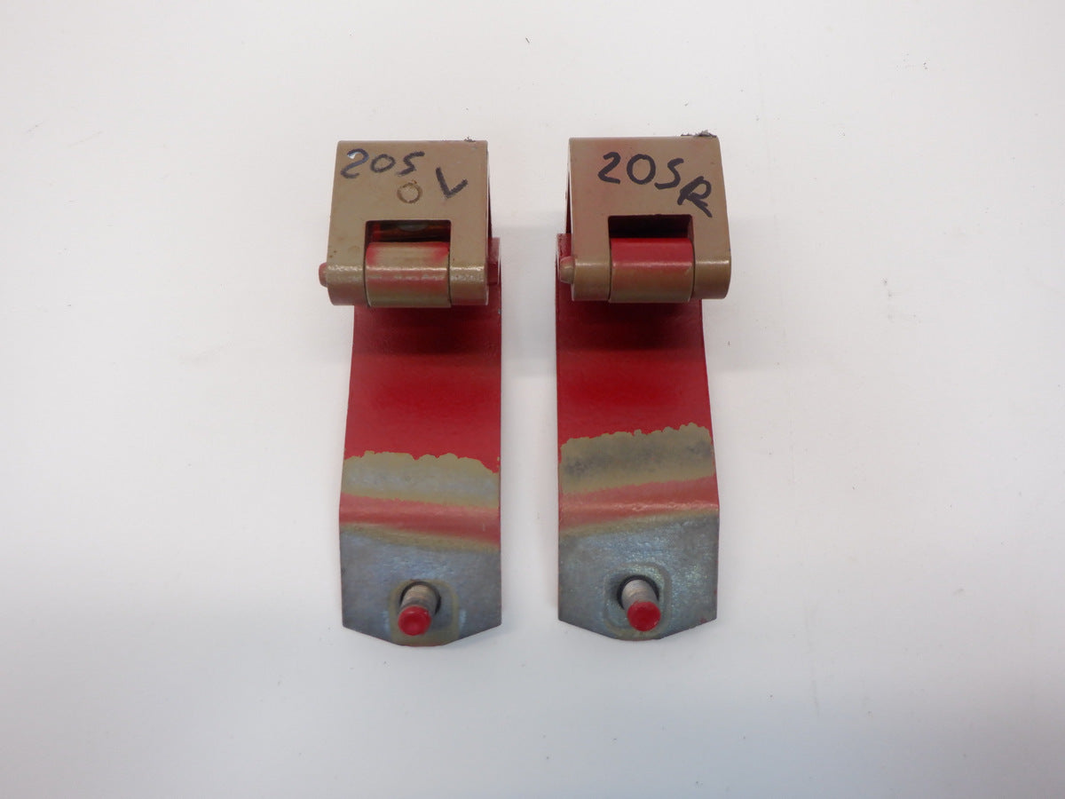 Mini Cooper Rear Hatch Hinge Pair Chili Red 07-13 41622754281 R56