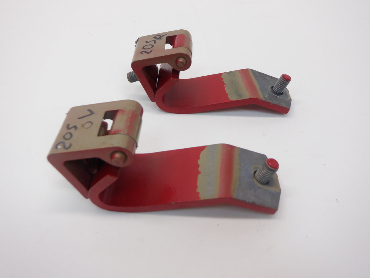 Mini Cooper Rear Hatch Hinge Pair Chili Red 07-13 41622754281 R56