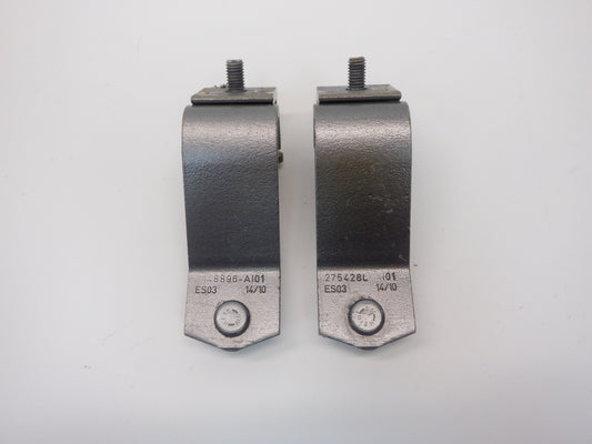 Mini Cooper Rear Hatch Hinge Pair Dark Silver 07-13 41622754281 R56