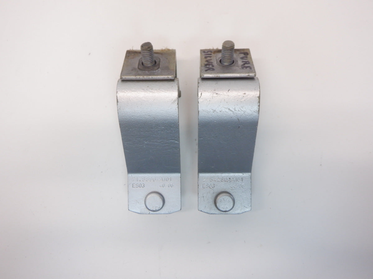 Mini Cooper Rear Hatch Hinge Pair Pure Silver 07-13 41622754281 R56