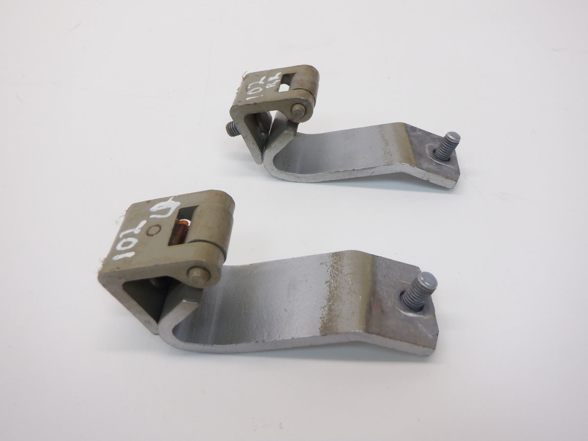 Mini Cooper Rear Hatch Hinge Pair Pure Silver 07-13 41622754281 R56