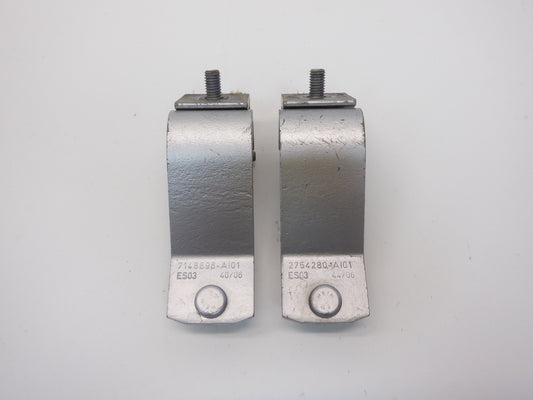 Mini Cooper Rear Hatch Hinge Pair Pure Silver 07-13 41622754281 R56