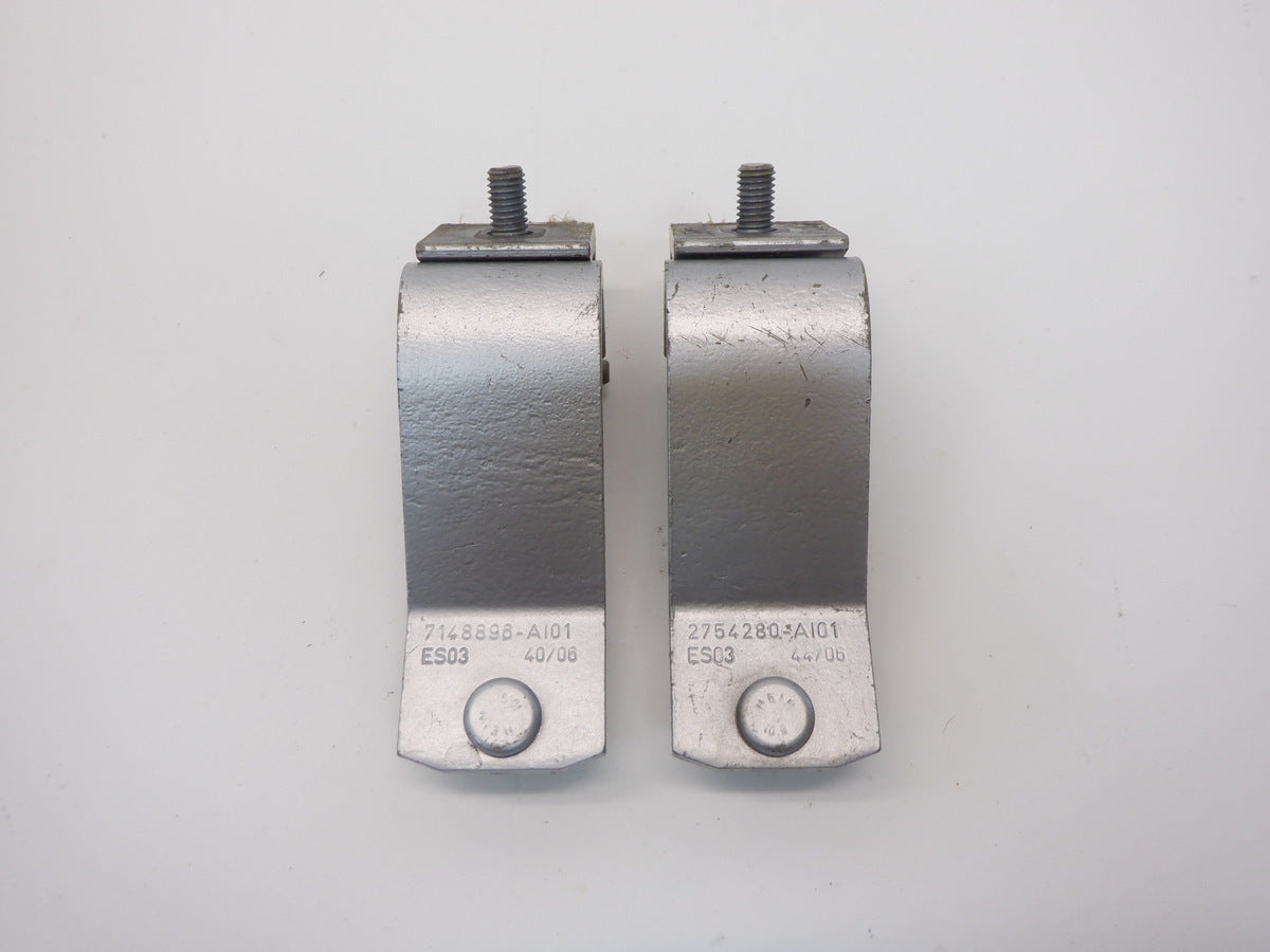 Mini Cooper Rear Hatch Hinge Pair Pure Silver 07-13 41622754281 R56