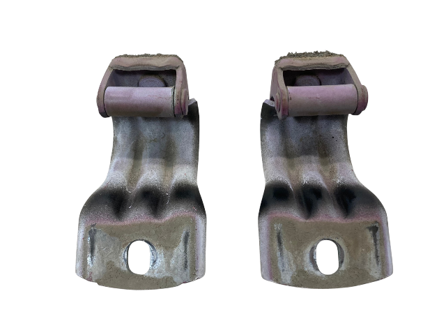 Mini Cooper Trunk Hatch Hinge Pair White 02-05 41627037439 R50 R53 556
