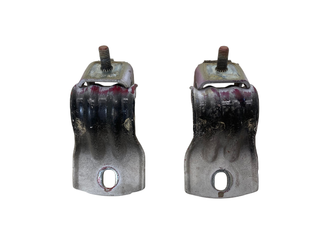 Mini Cooper Trunk Hatch Hinge Pair White 02-05 41627037439 R50 R53 556