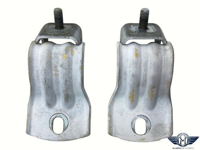 Mini Cooper Trunk Hatch Hinge Pair White 02-05 41627037439 R50 R53 561