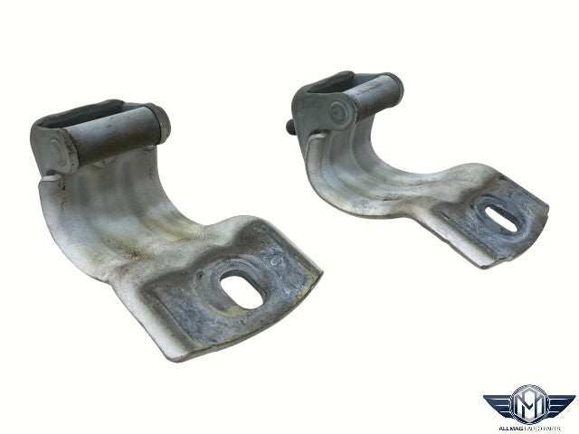Mini Cooper Trunk Hatch Hinge Pair White 02-05 41627037439 R50 R53 561