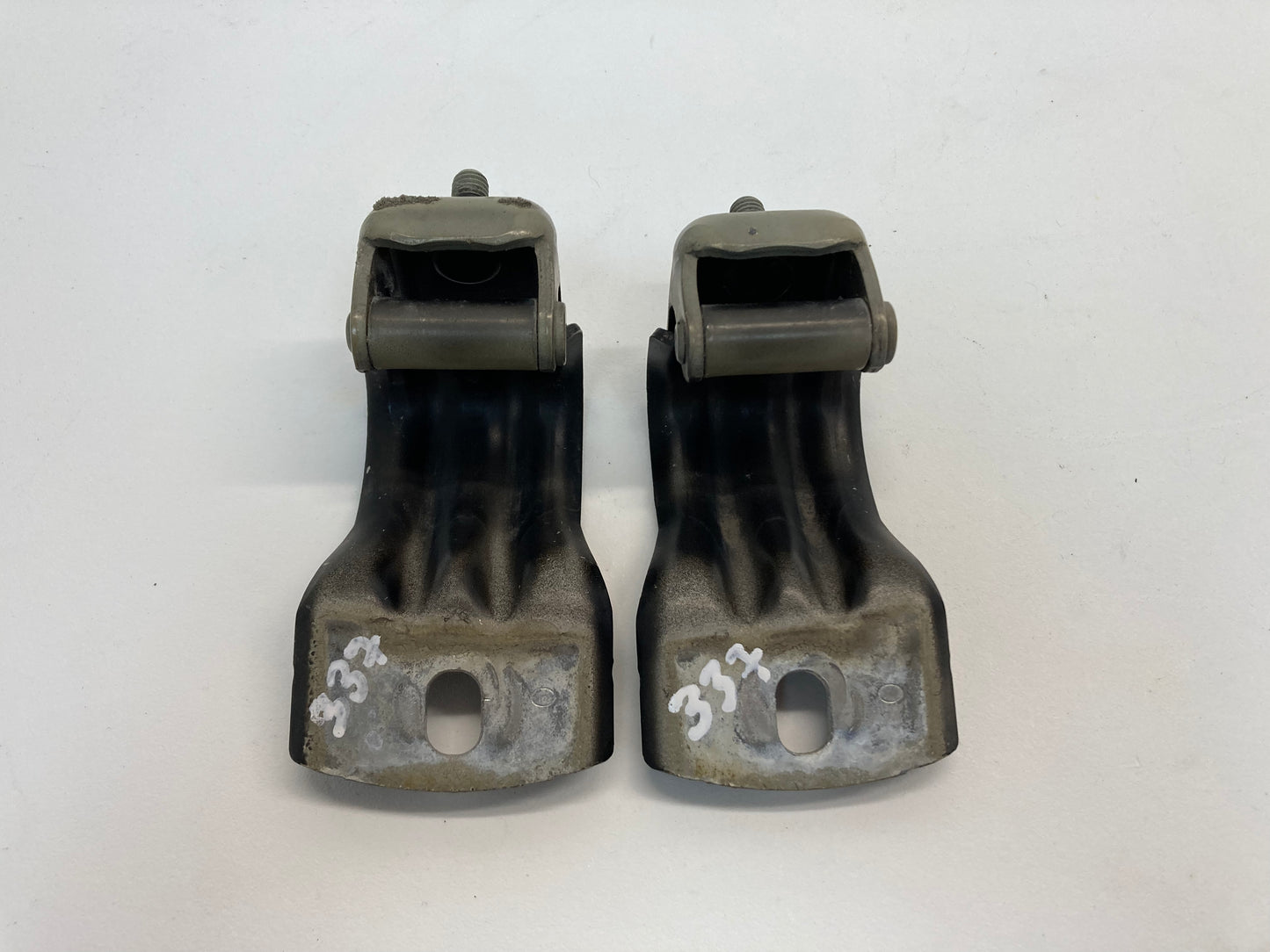 Mini Cooper Trunk Hatch Hinge Pair Black 02-05 41627037439 R50 R53