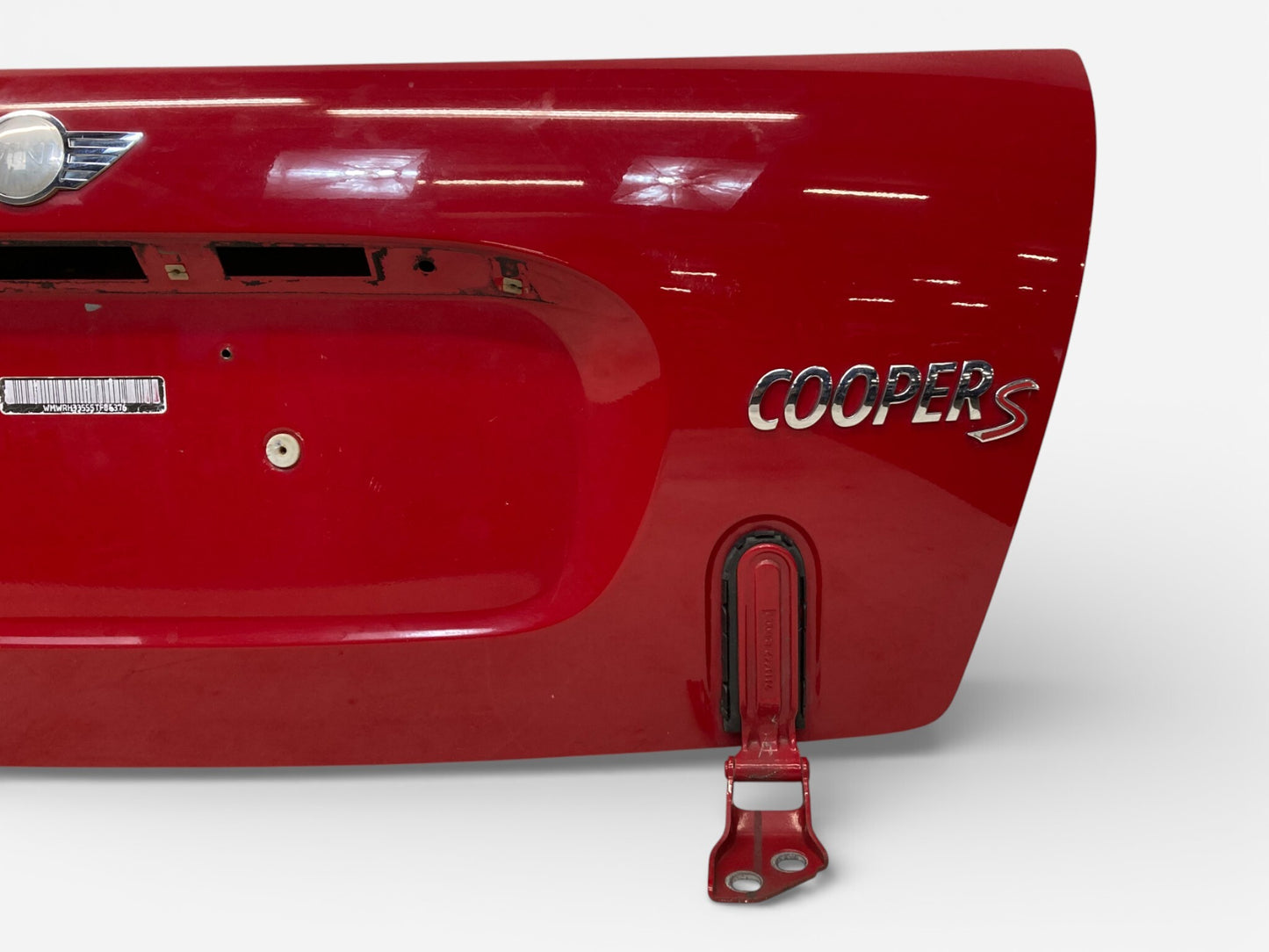 Mini Cooper Convertible Rear Trunk Lid Tailgate Chili Red 41627132880 05-08 R52 526