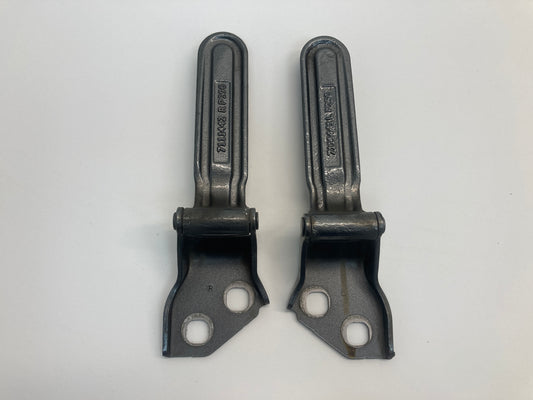 Mini Cooper Convertible Tailgate Hinge Pair Dark Silver 05-08 R52