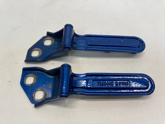 Mini Cooper Convertible Gate Hinge Pair Hyper Blue Metallic 05-08 R52