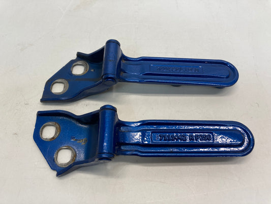 Mini Cooper Convertible Tailgate Hinge Pair Hyper Blue Metallic 05-08 R52