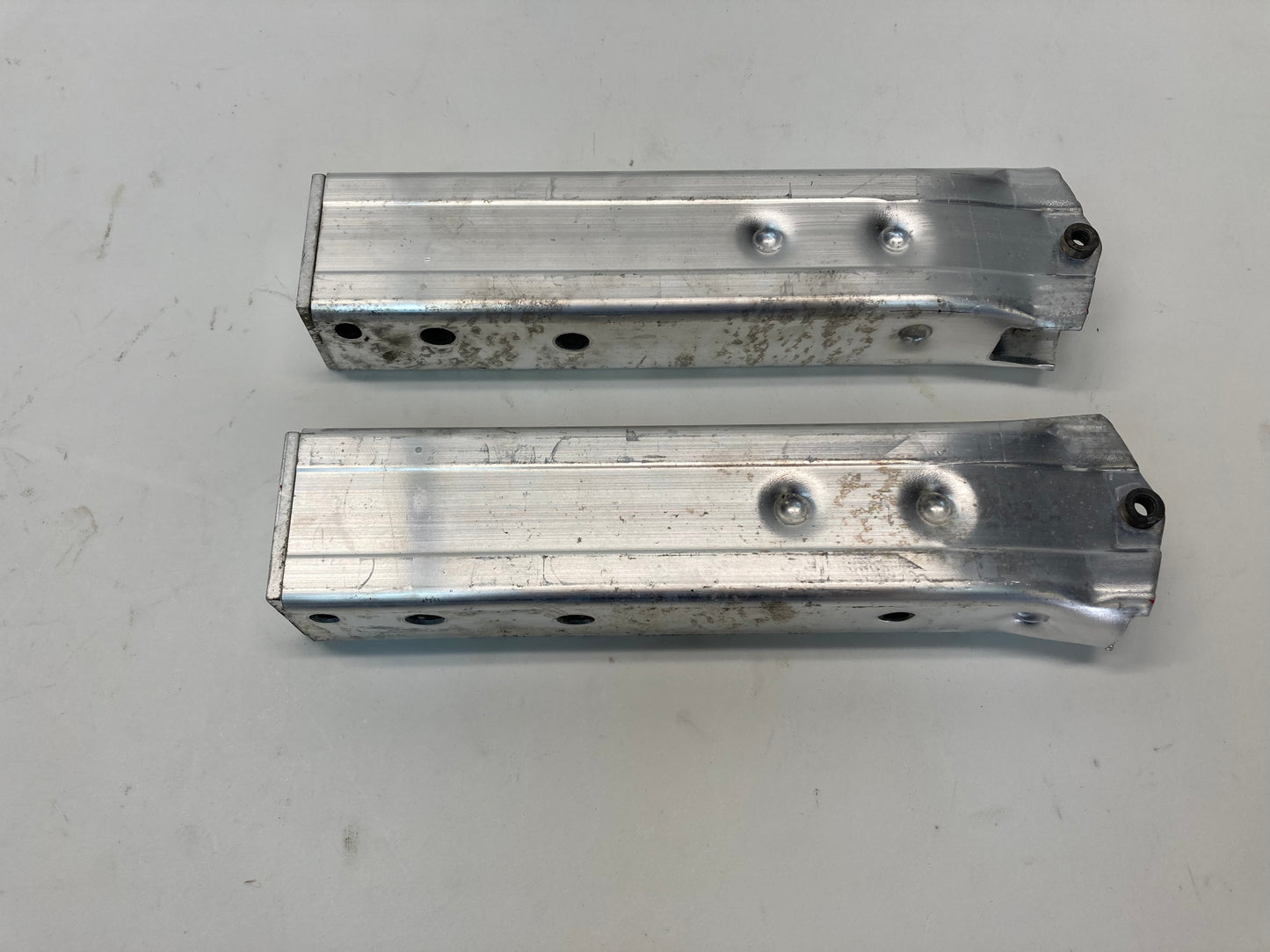 Mini Cooper Front Bumper Lower Deformation Mount Pair 51117301587 51117301588 F55 F56 F57