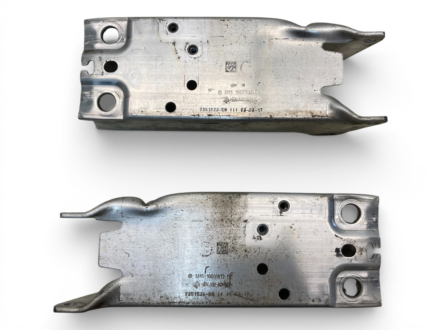 Mini Cooper Front Bumper Deformation Mount Pair 51117351523 51117351524 16-24 F54