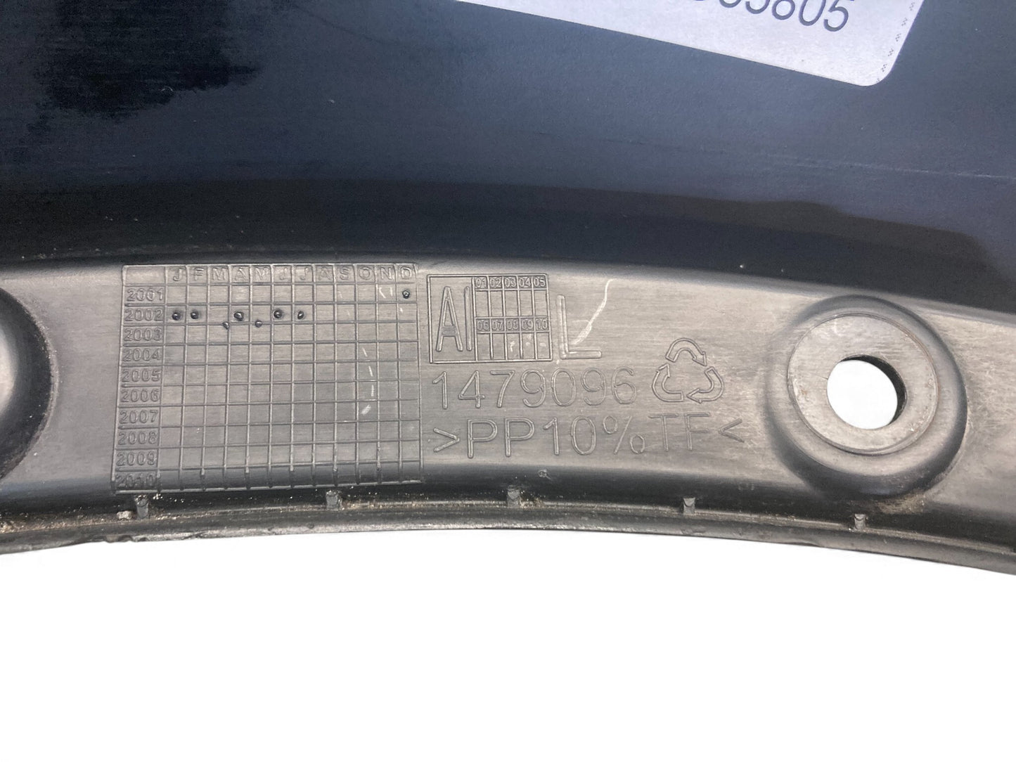 Mini Cooper S Left Rear Bumper Spoiler Trim 51121479096 2002-2008 R52 R53 523