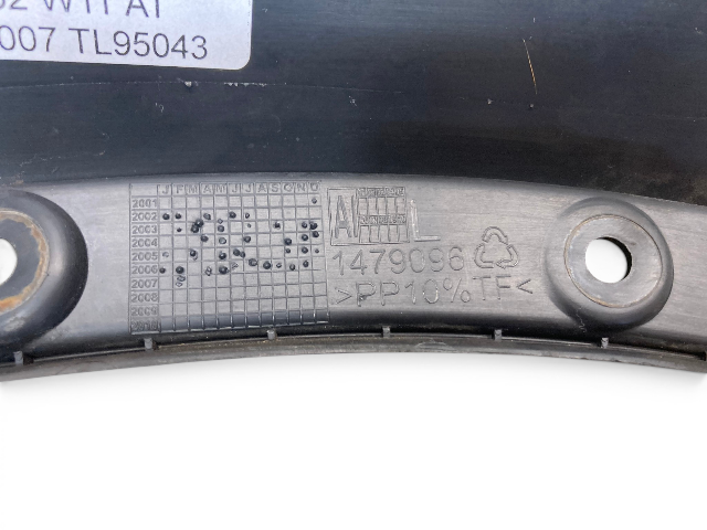 Mini Cooper S Left Rear Bumper Spoiler Trim 51121479096 2002-2008 R52 R53 549