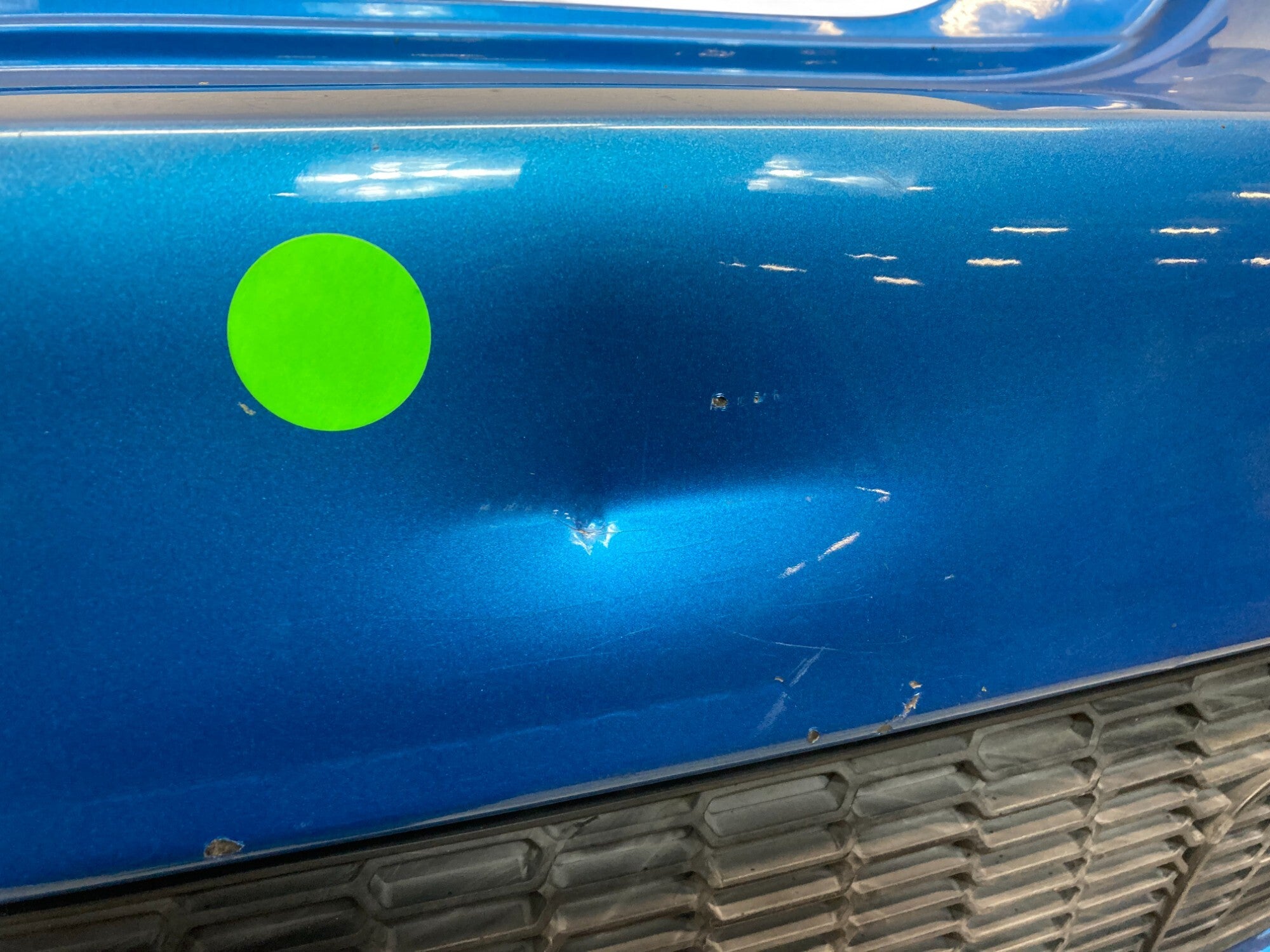 Mini Cooper S JCW Rear Bumper Cover Laser Blue 51122755692 2007