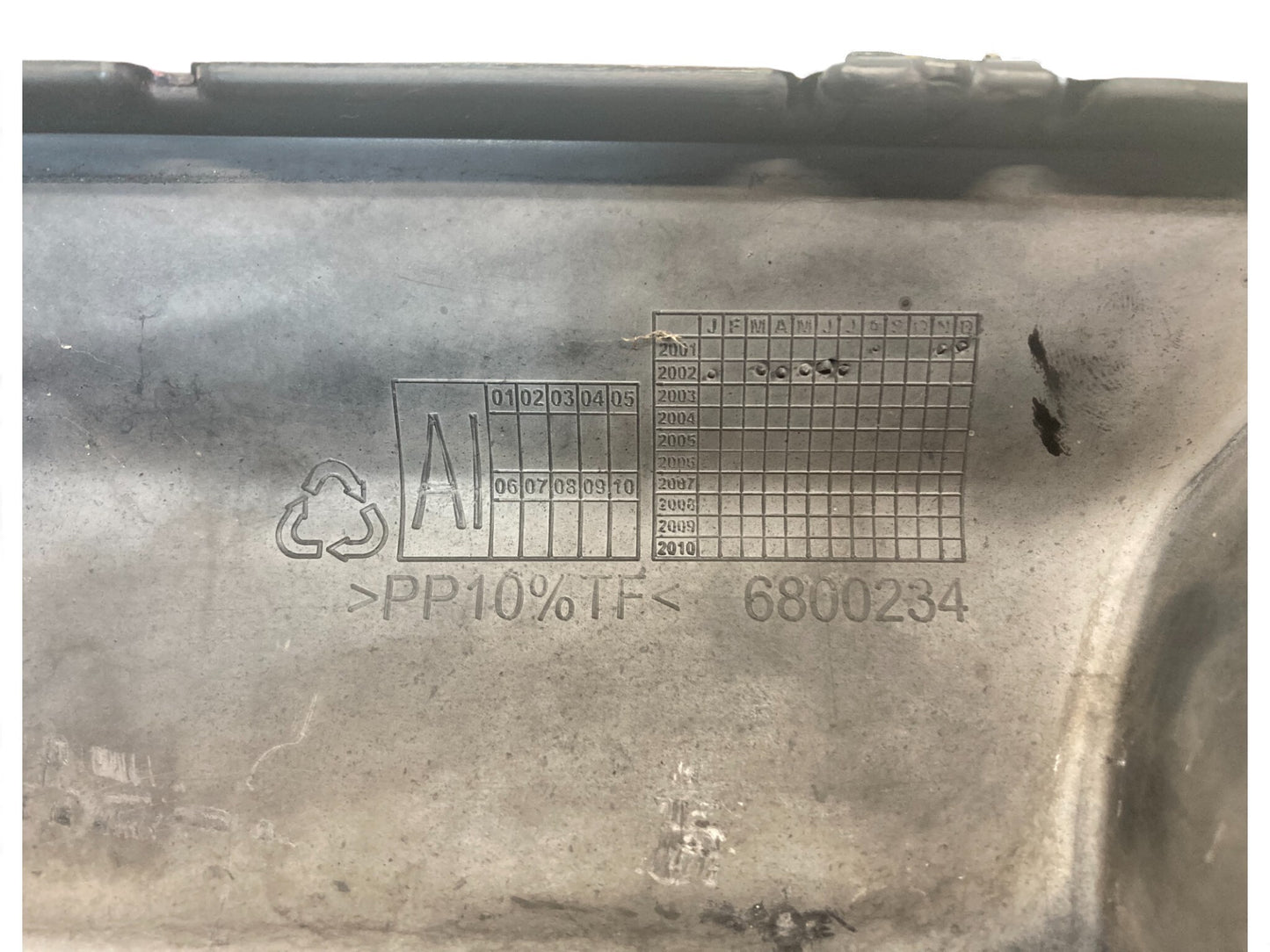 Mini Cooper S Rear Bumper Center Spoiler Trim 51126800234 2002-2008 R52 R53 523