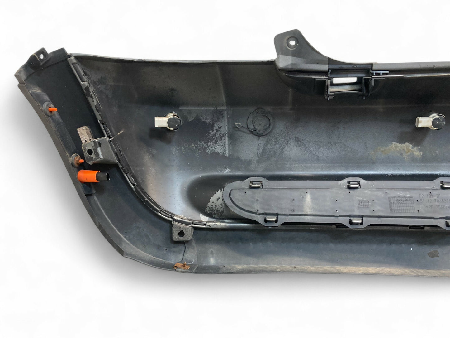 Mini Cooper S Convertible Rear Bumper Dark Silver 51127128146 2005-2008 R52 494