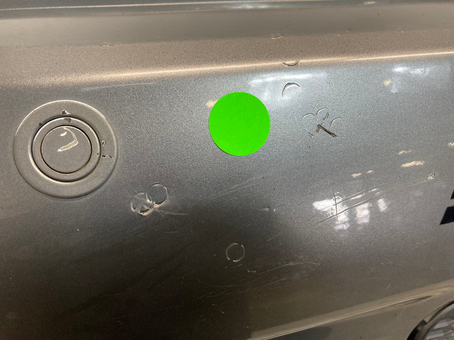 Mini Cooper S Convertible Rear Bumper Dark Silver 51127128146 2005-2008 R52 494